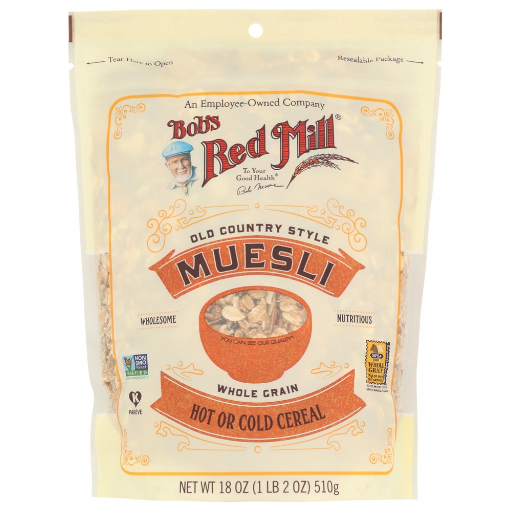 Old Country Style Whole Grain Muesli Cereal, 18 oz