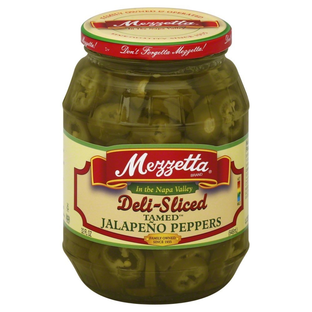 Deli-Sliced Tamed Jalapeno Peppers - 32 oz