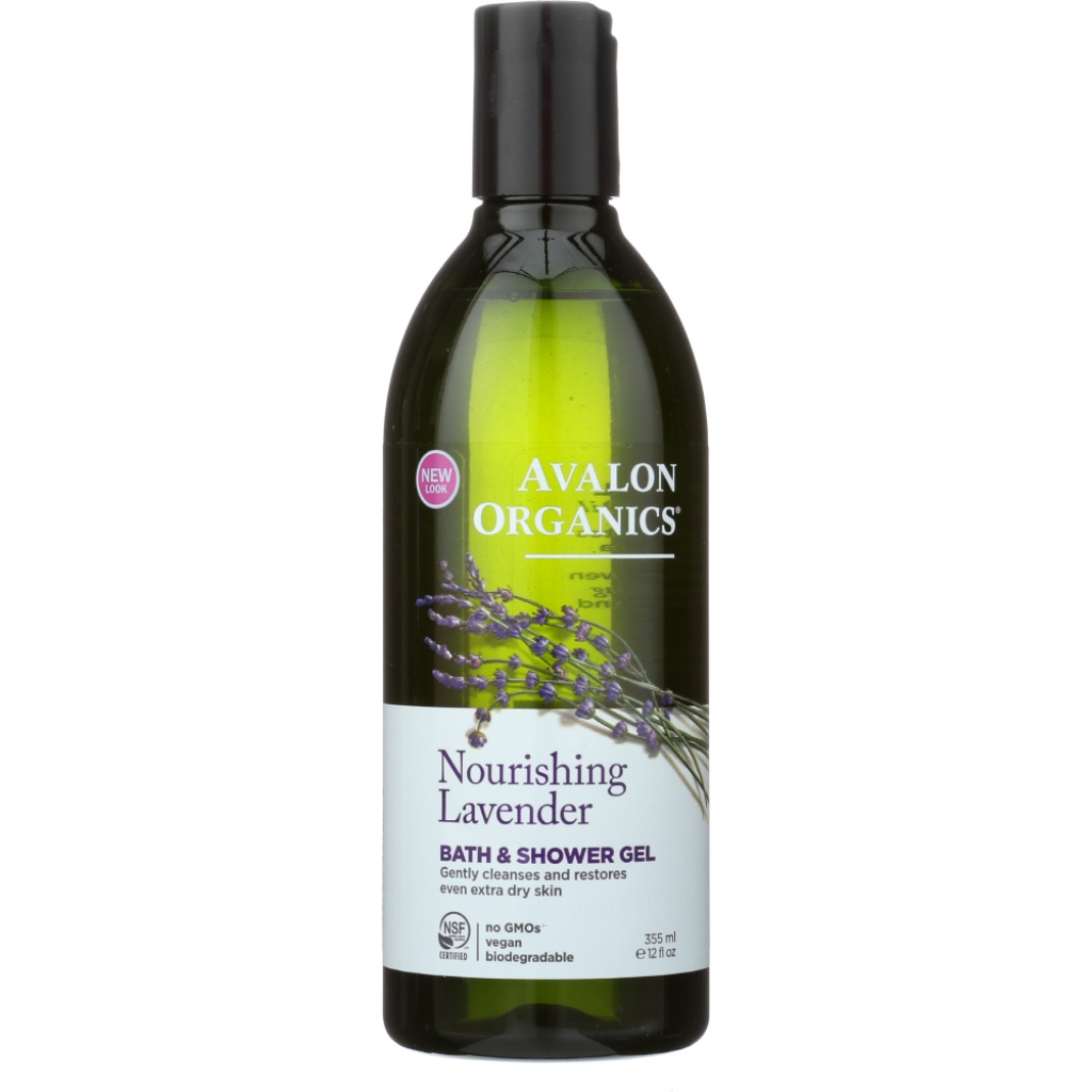 Lavender Bath & Shower Gel - 12 oz