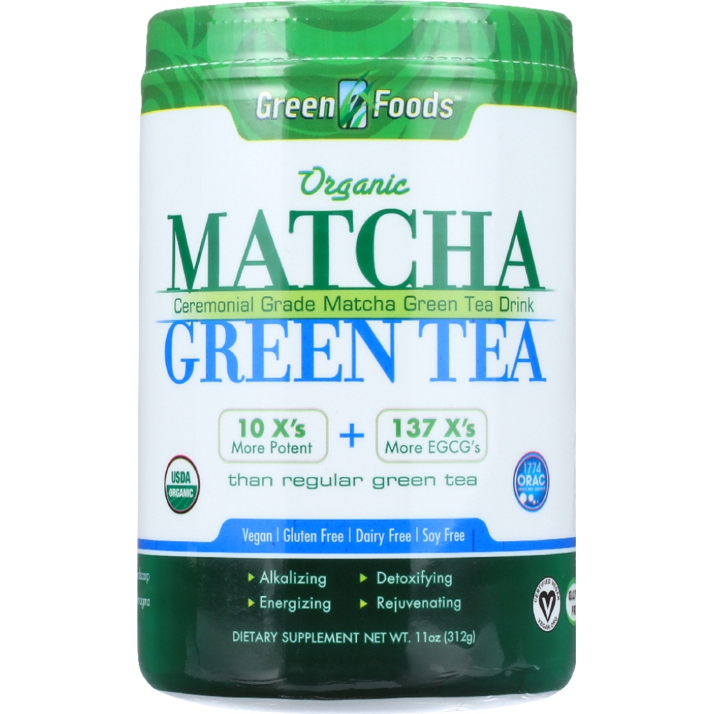 Ceremonial Grade Organic Matcha Green Tea - 11 oz