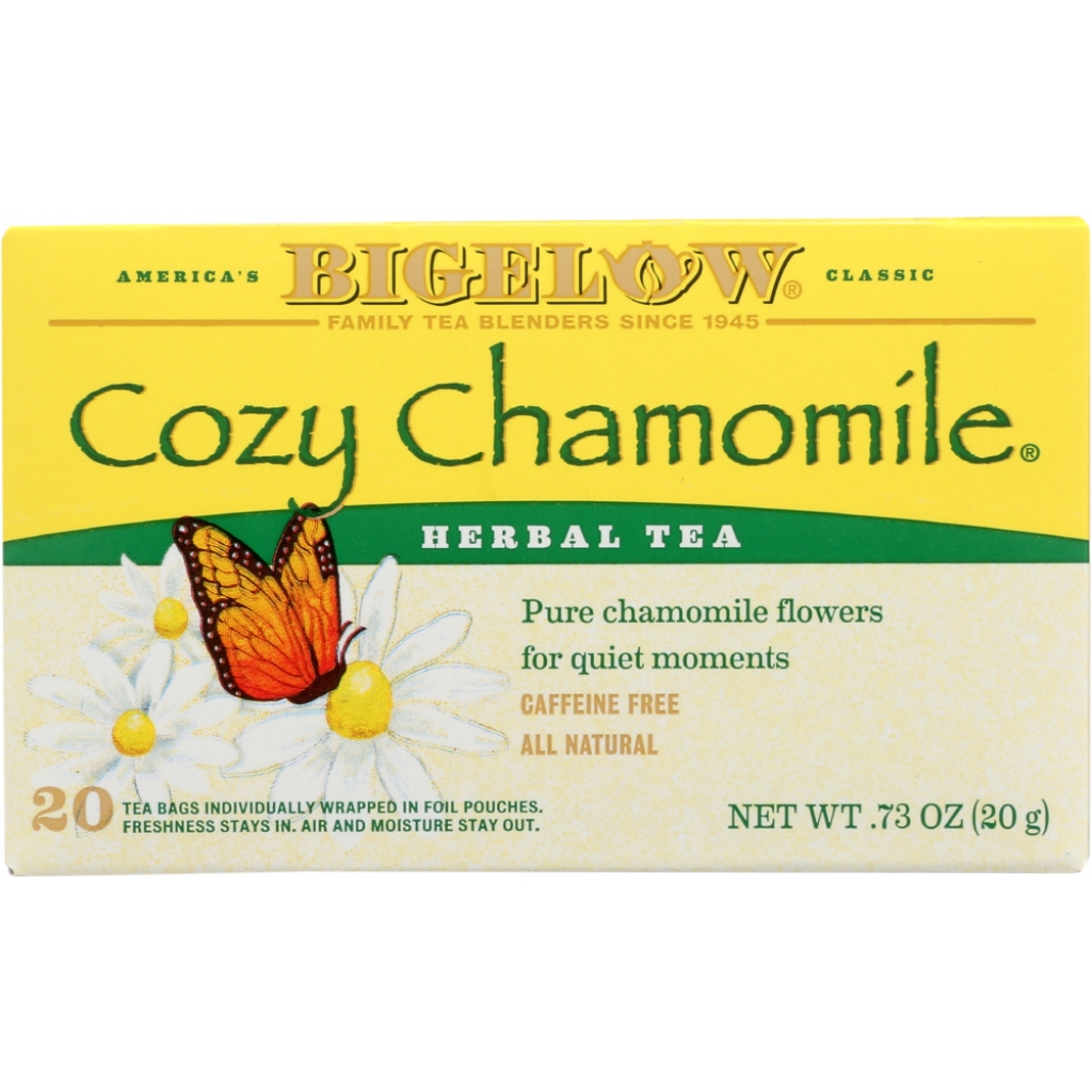 Cozy Chamomile Herbal Tea, 20 Tea Bags