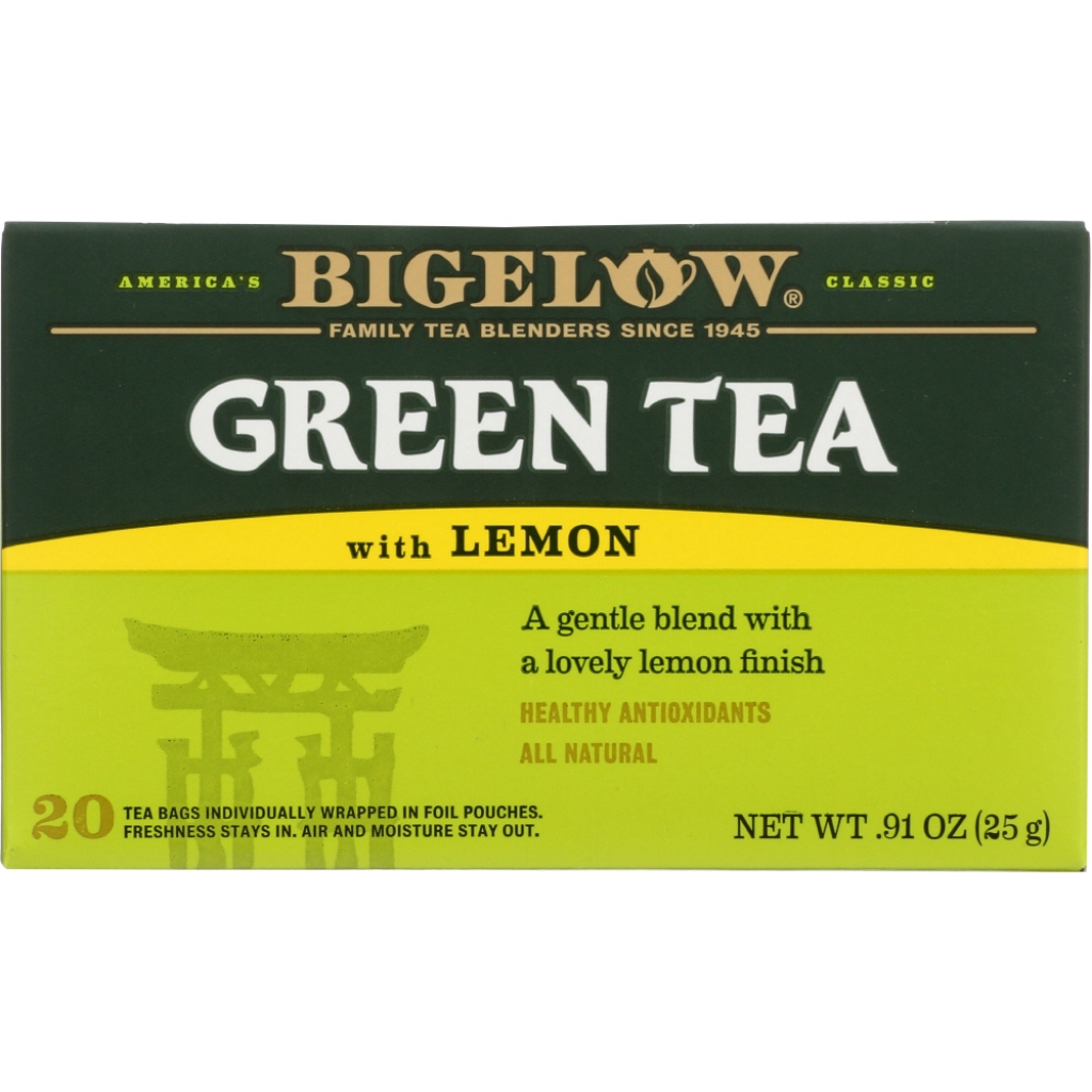 Green Tea with Lemon - 20 Tea Bags