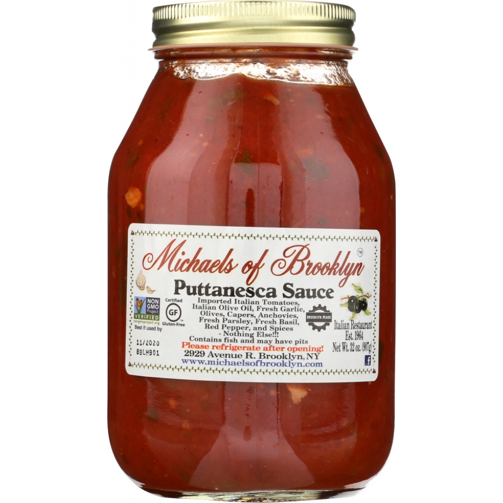 Hearty Puttanesca Sauce - 32 oz