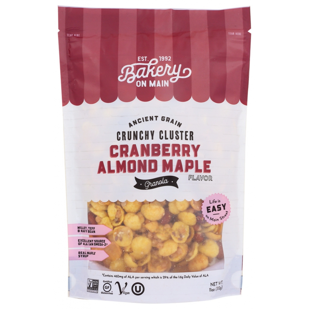 Gluten-Free Cranberry Almond Maple Granola - 11 oz