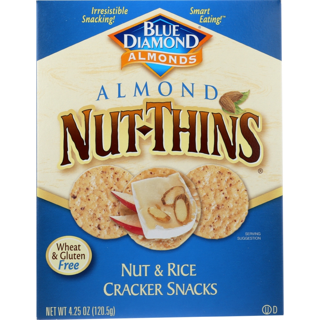 Almond Nut-Thins Rice Cracker Snacks - 4.25 oz