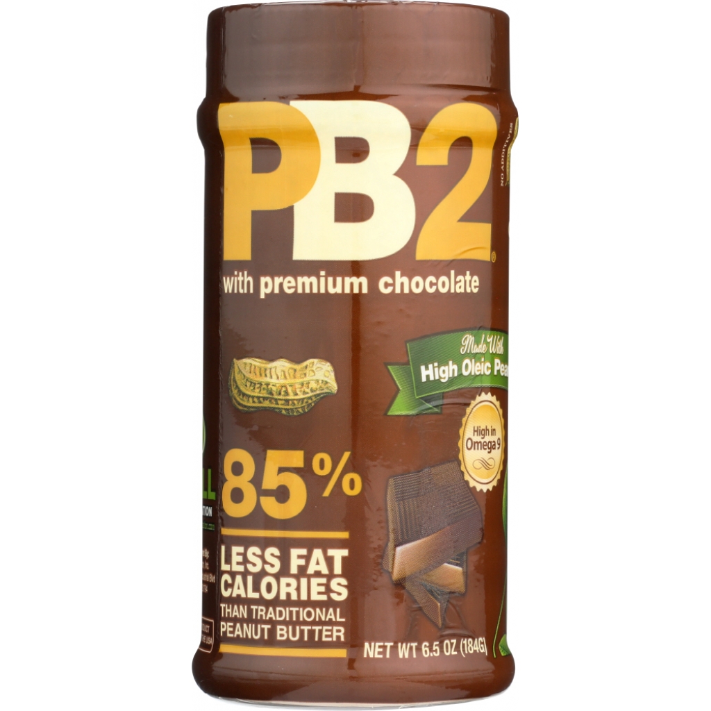 Powdered Peanut Butter with Premium Chocolate - Delicious and Healthy