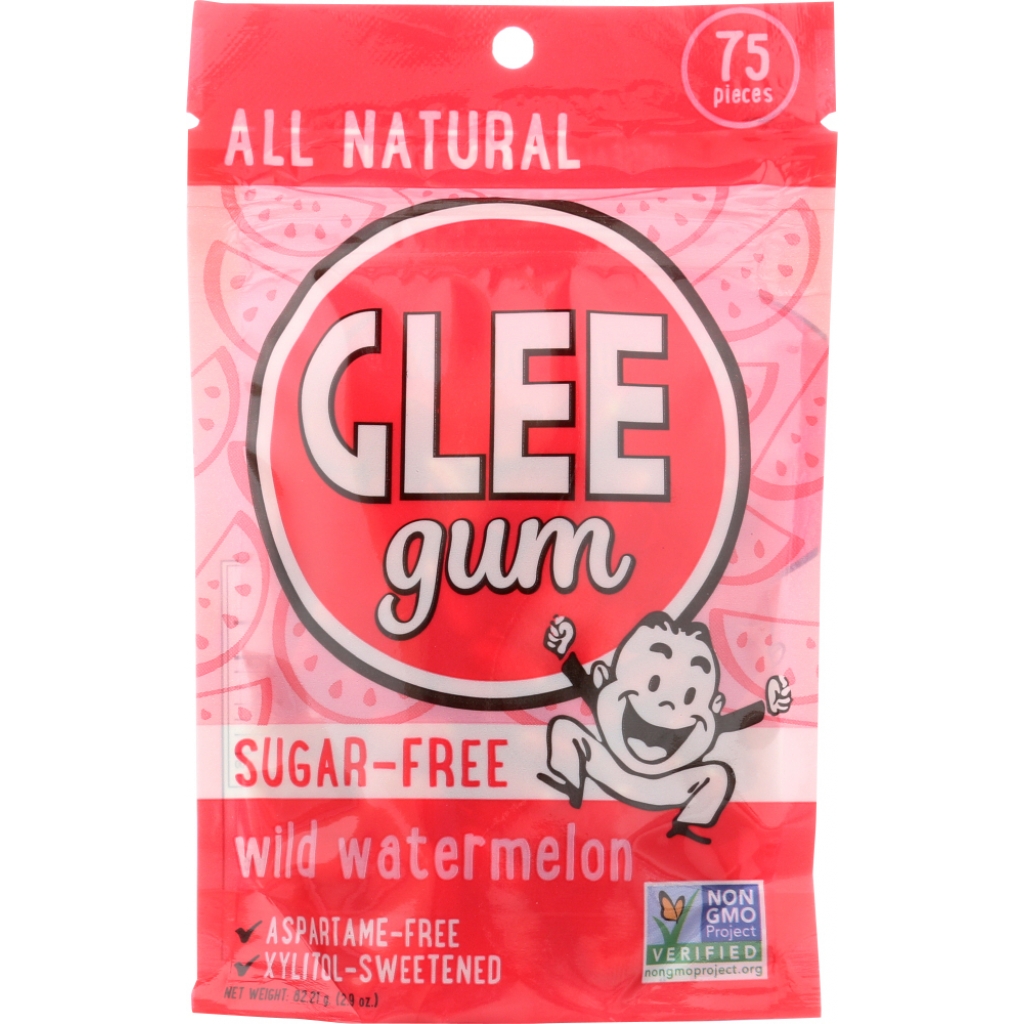 Sugar-Free Wild Watermelon Gum, 75 Pieces