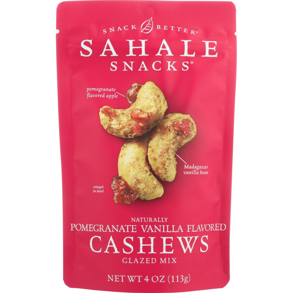 Cashews with Pomegranate and Vanilla - 4 oz