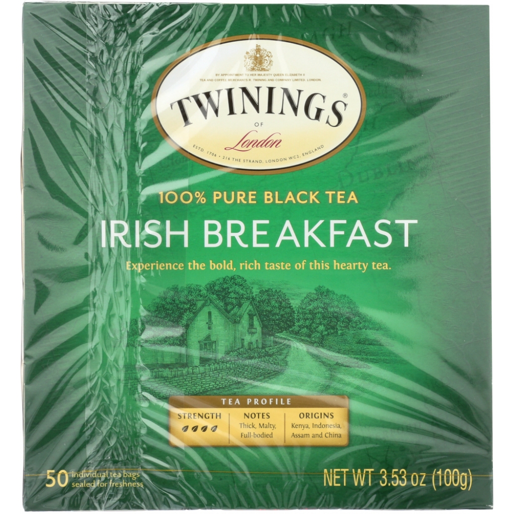 Organic Irish Black Breakfast Tea - 50 Bags