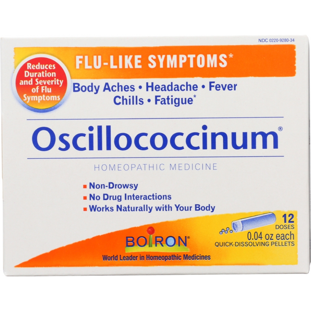 Oscillococcinum Homeopathic Remedy Value Pack - 12 Doses