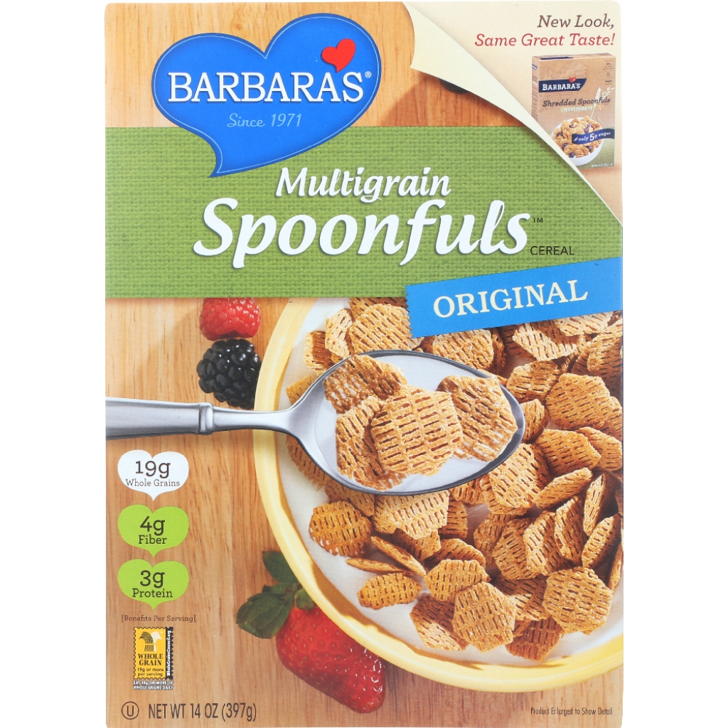 Shredded Spoonfuls Multigrain Cereal, Original, 14 oz