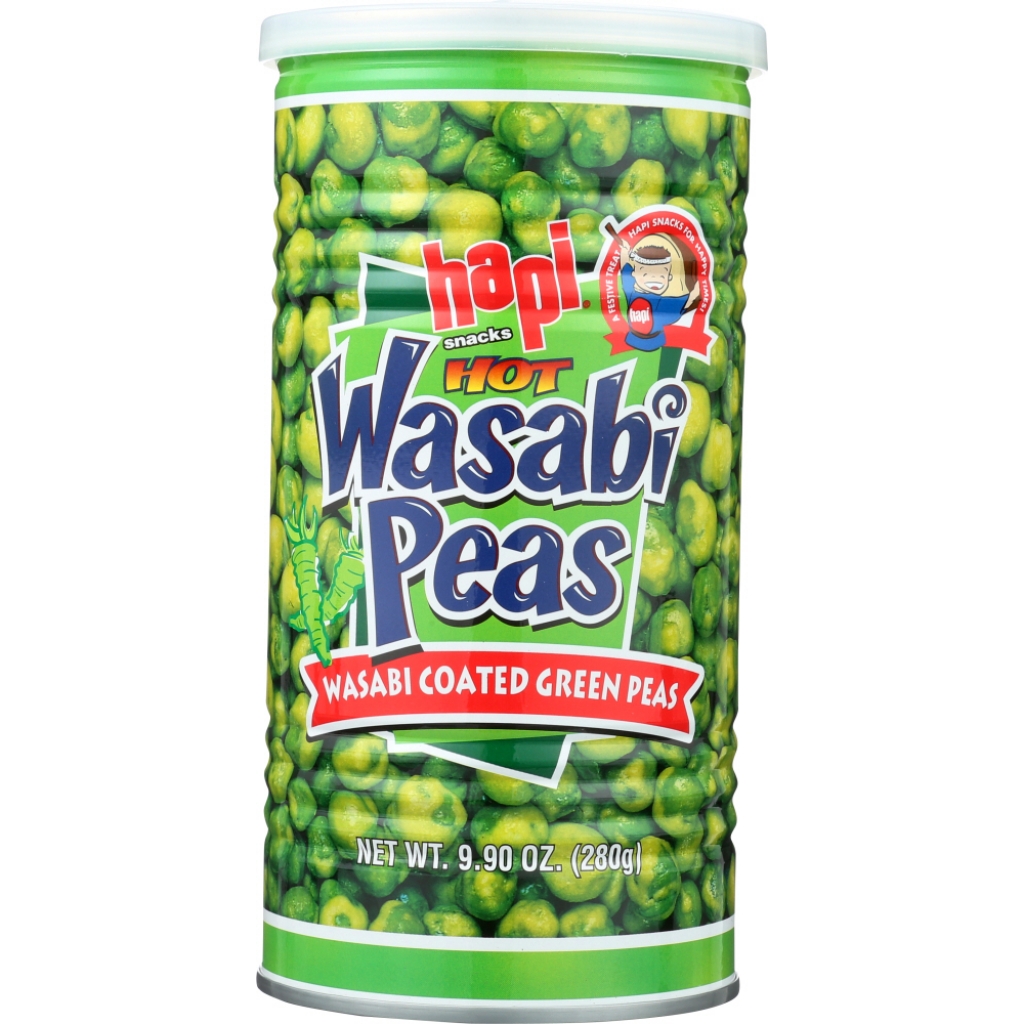 Hapi Wasabi Peas Hot, 9.9 oz