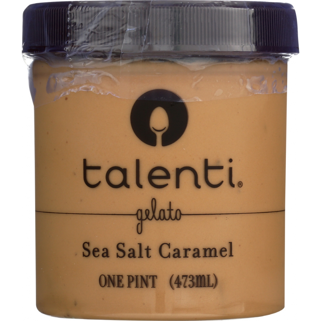 Sea Salt Caramel Gelato, 16 oz