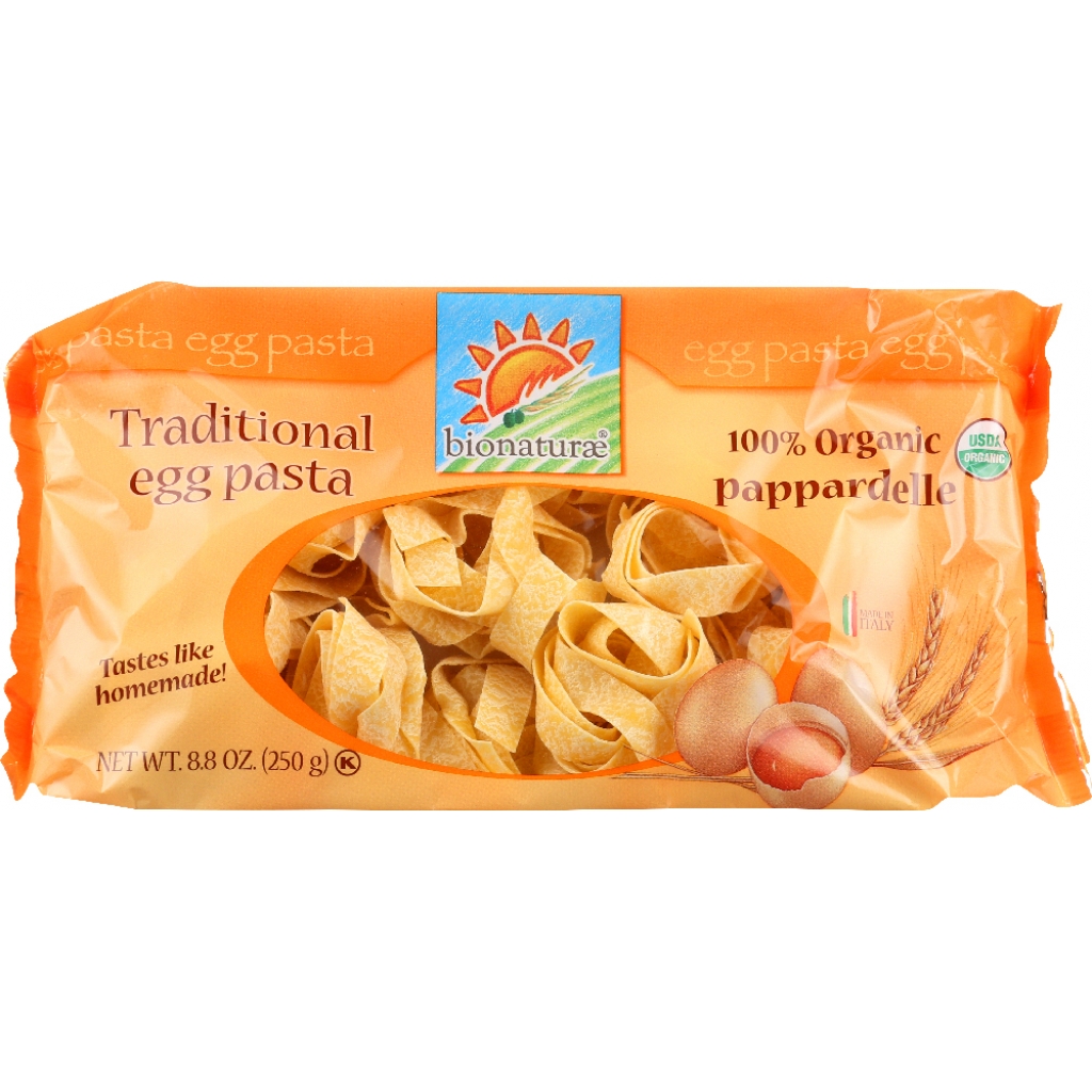 Organic Traditional Egg Pasta Pappardelle - 8.8 oz