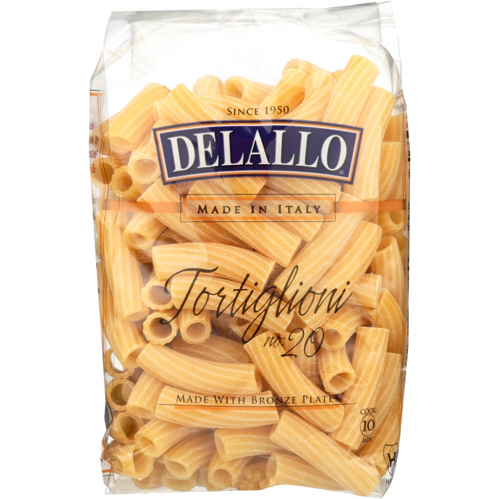 Delallo Tortiglioni Pasta 16 oz