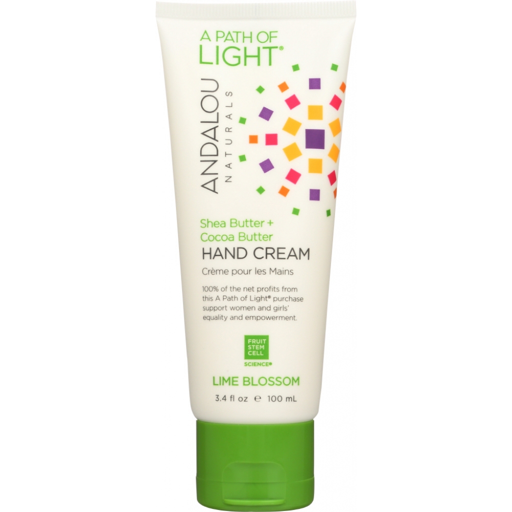 Lime Blossom Hand Lotion Cream - Nourishing Hydration