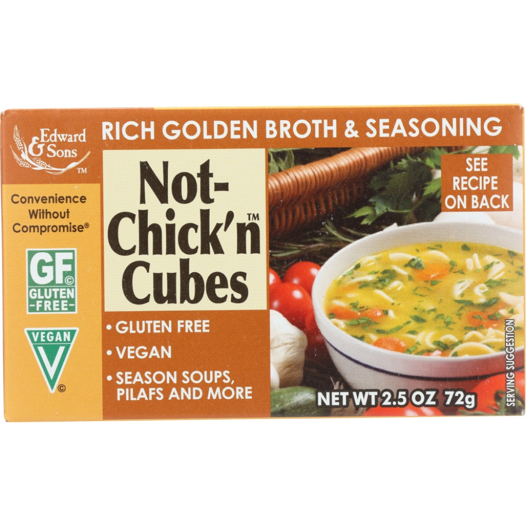 Not-Chick'n Natural Bouillon Cubes, 2.5 oz