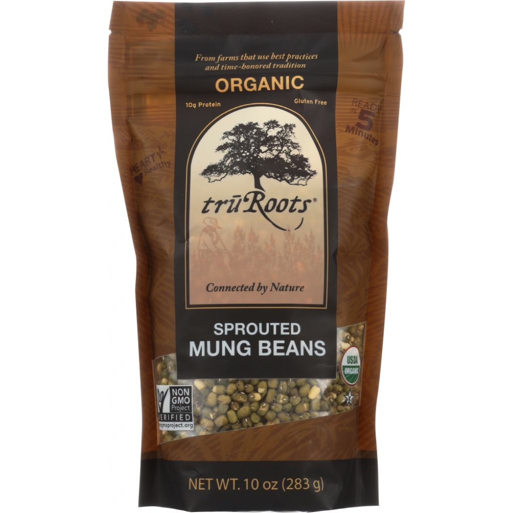 Organic Sprouted Mung Beans