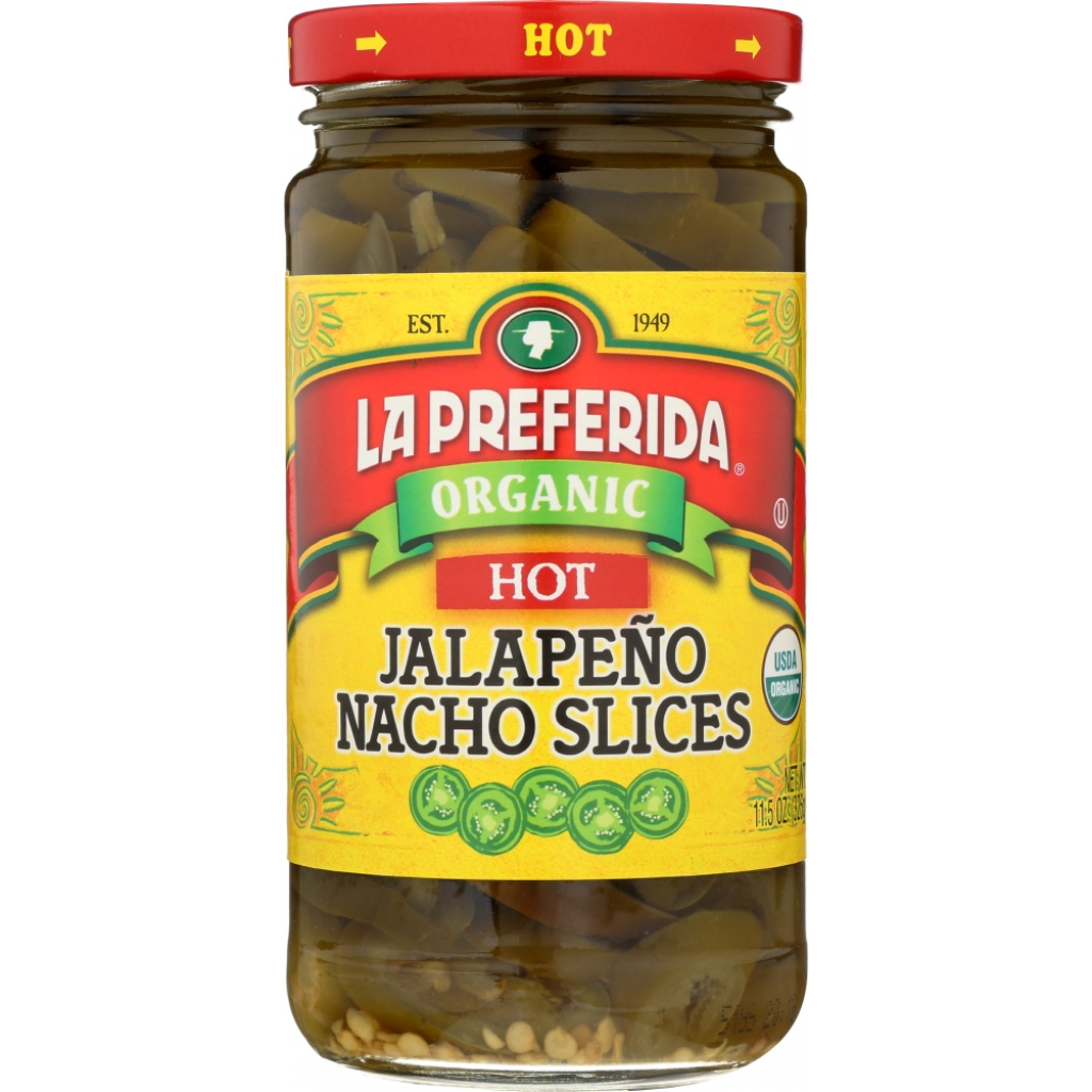 Organic Jalapeno Nacho Slices, 11.5 oz