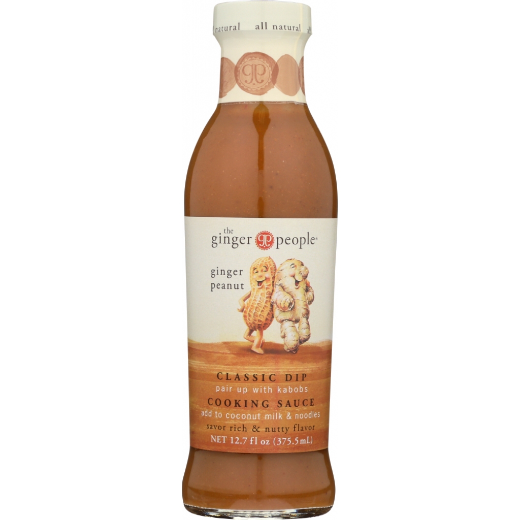 Ginger Peanut Sauce, 12.7 oz