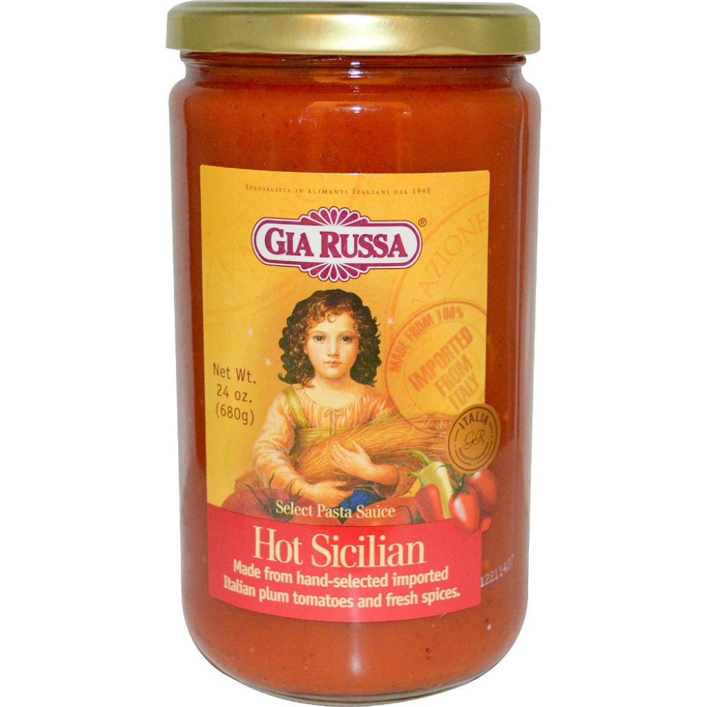 Hot Sicilian Pasta Sauce, 24 oz