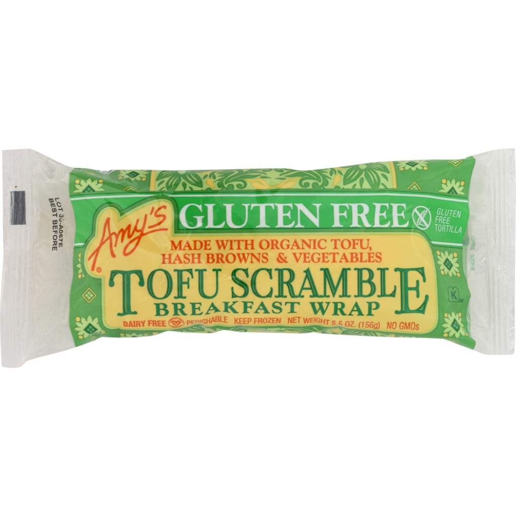 Gluten-Free Tofu Scramble Breakfast Wrap - 5.5 oz