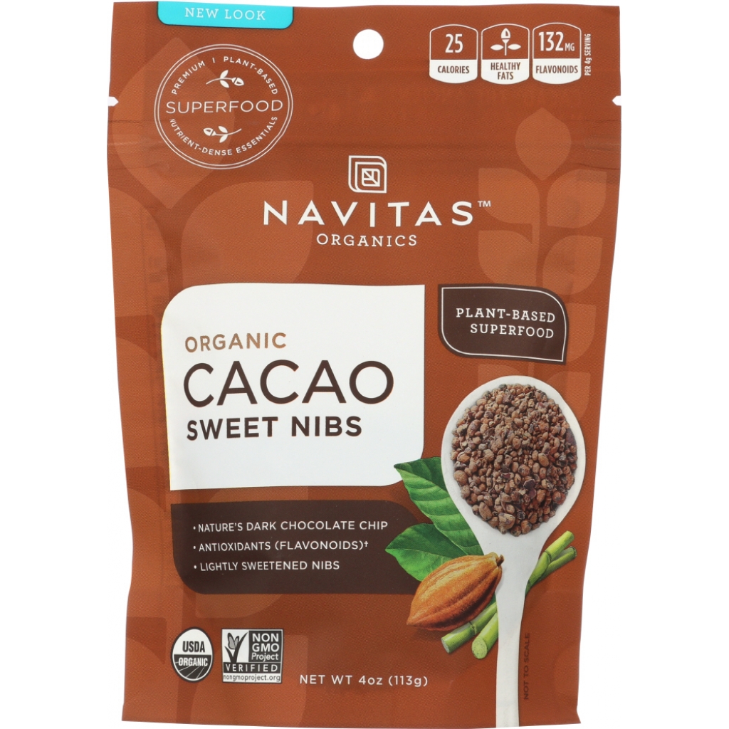 Organic Cacao Sweet Nibs