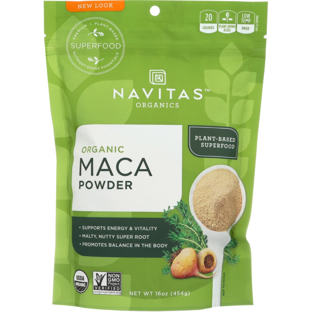 Organic Raw Maca Powder - 16 oz