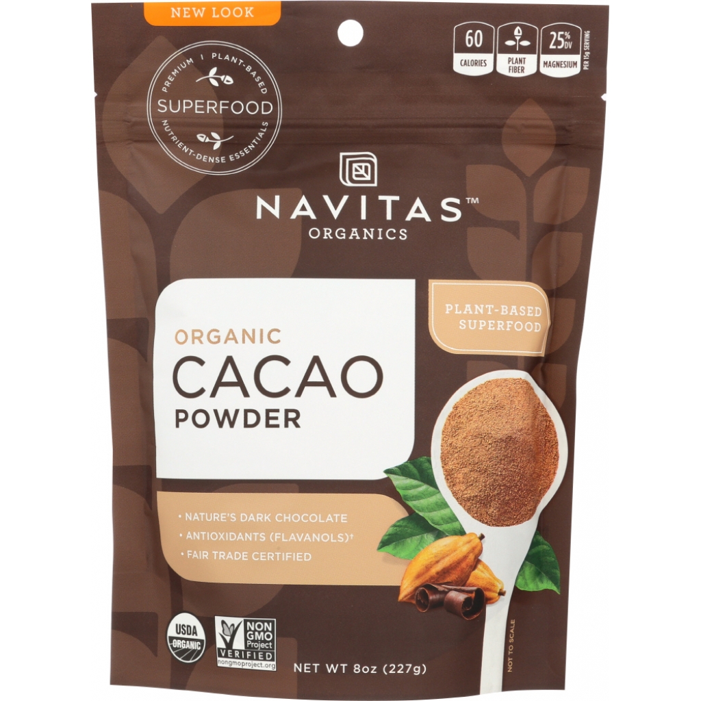 Premium Organic Cacao Powder - 8 oz