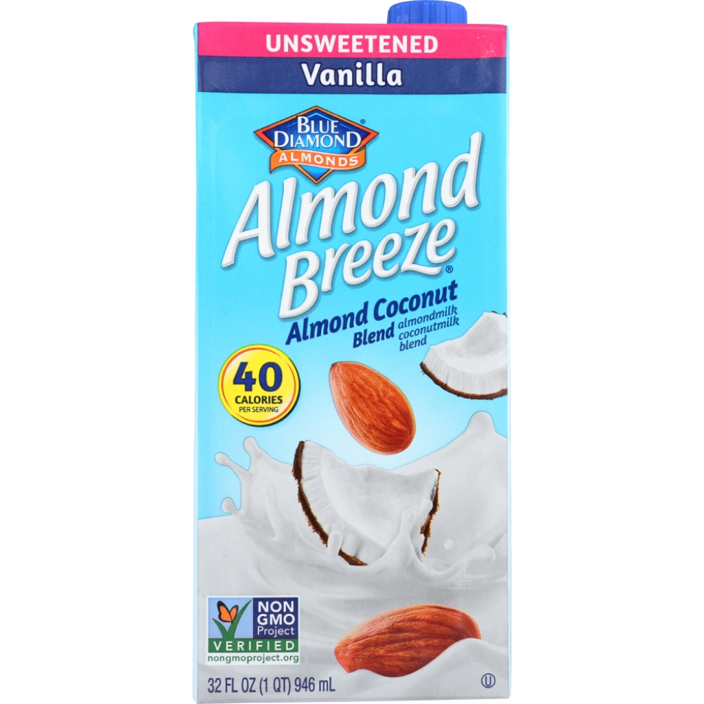 Unsweetened Vanilla Almond Breeze - 32 oz.