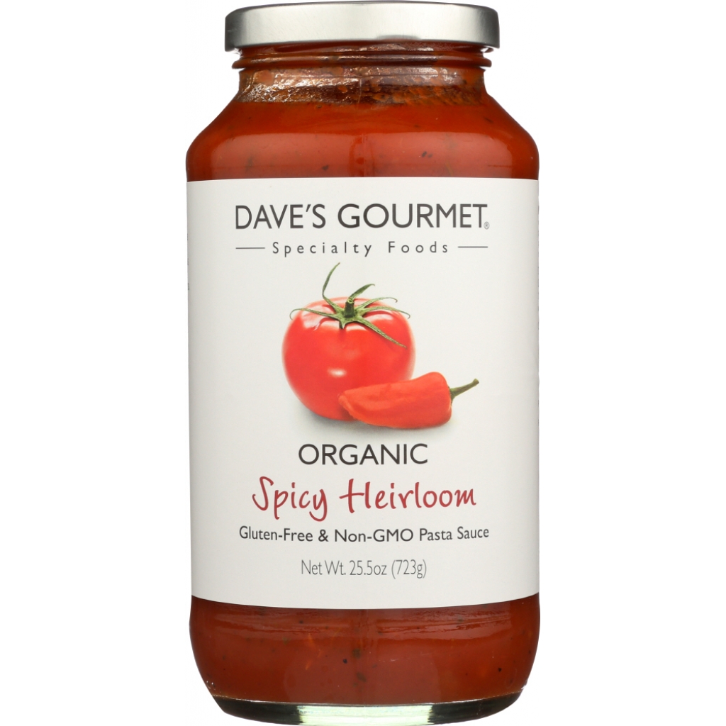 Spicy Heirloom Marinara Sauce, 25.5 oz