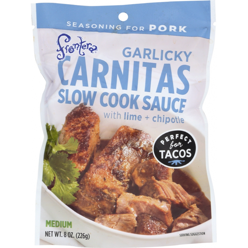 Garlicky Carnitas Slow Cook Sauce, 8 oz