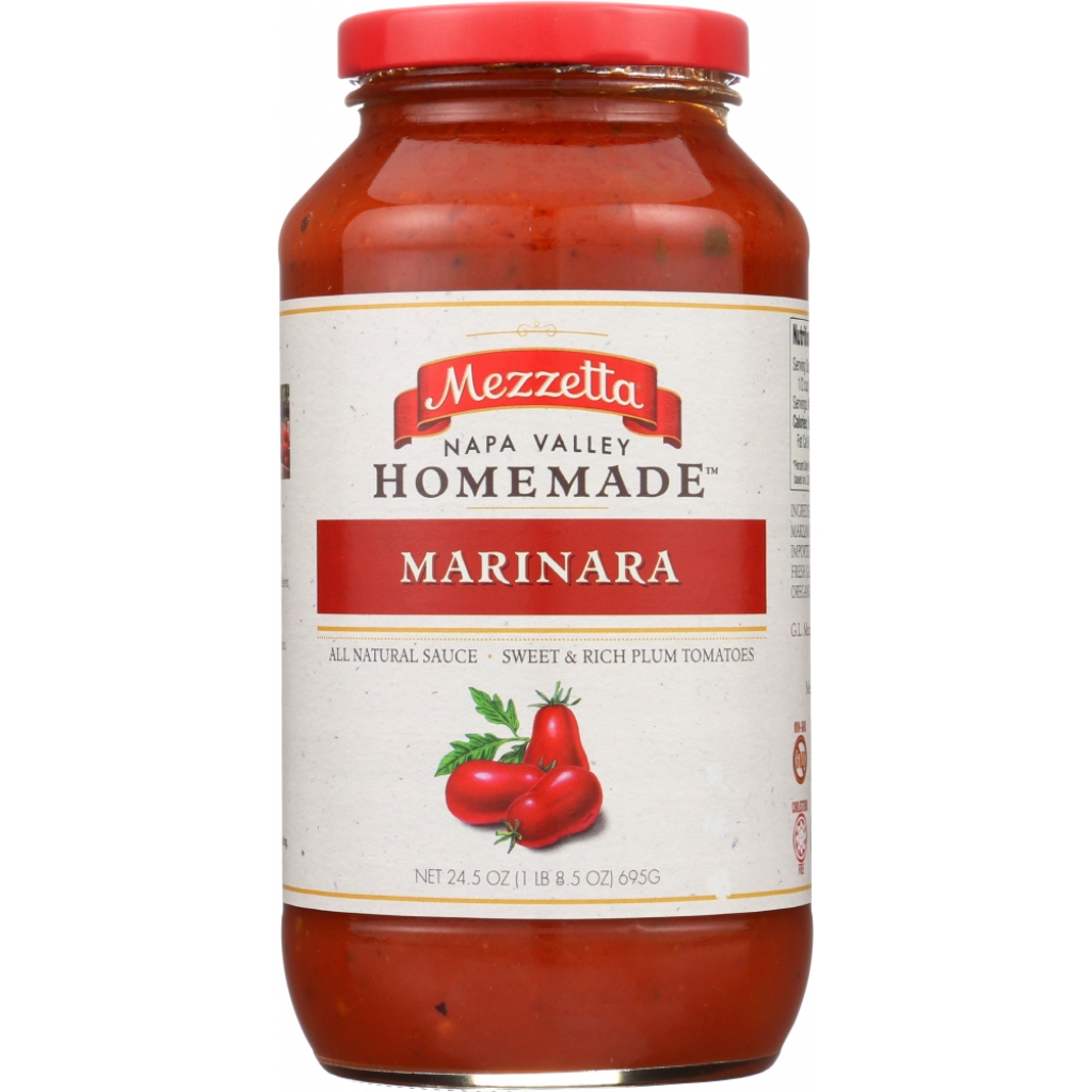 Napa Valley Bistro Homestyle Marinara Sauce - 24.5 OZ