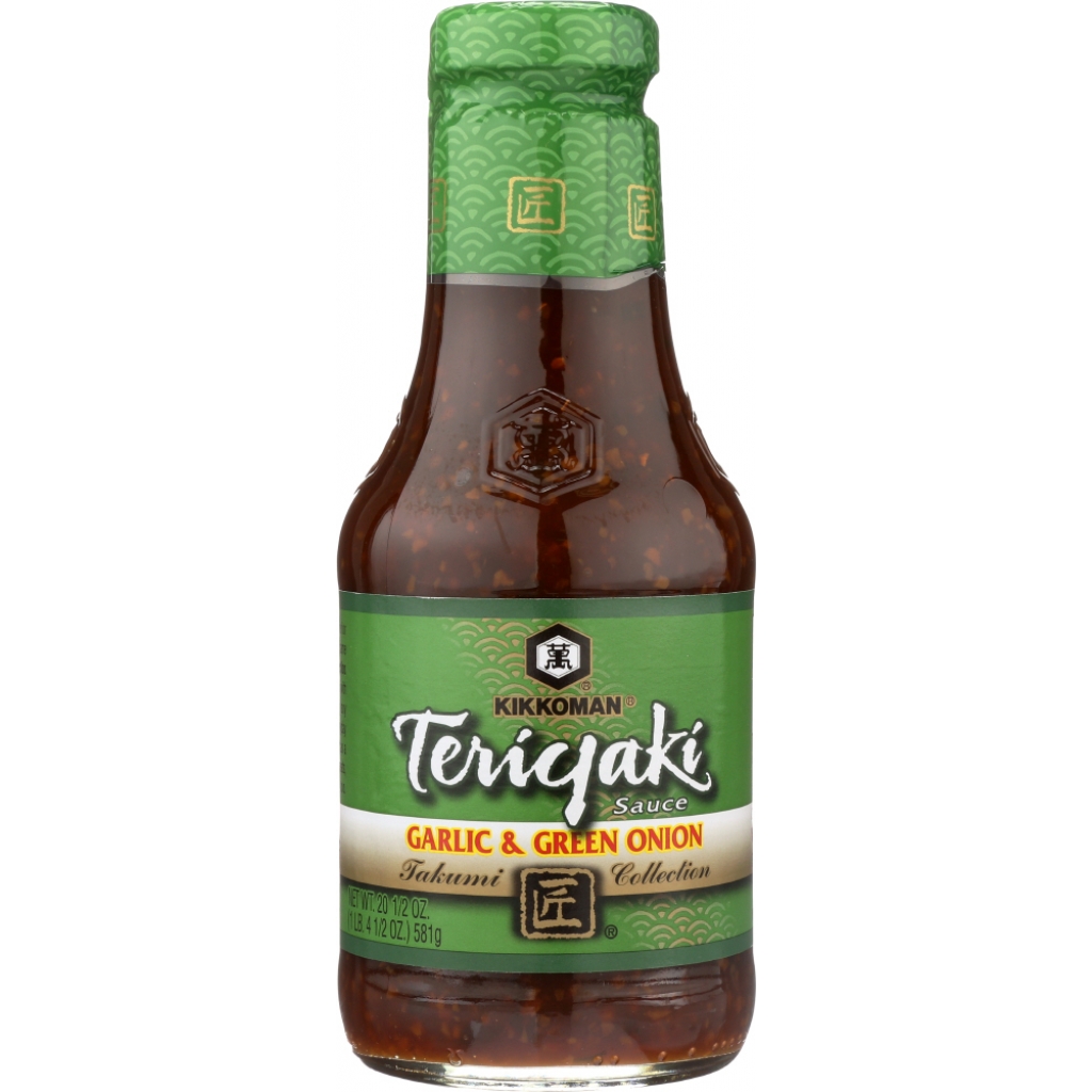 Teriyaki Sauce with Garlic & Green Onion, 20.5 oz