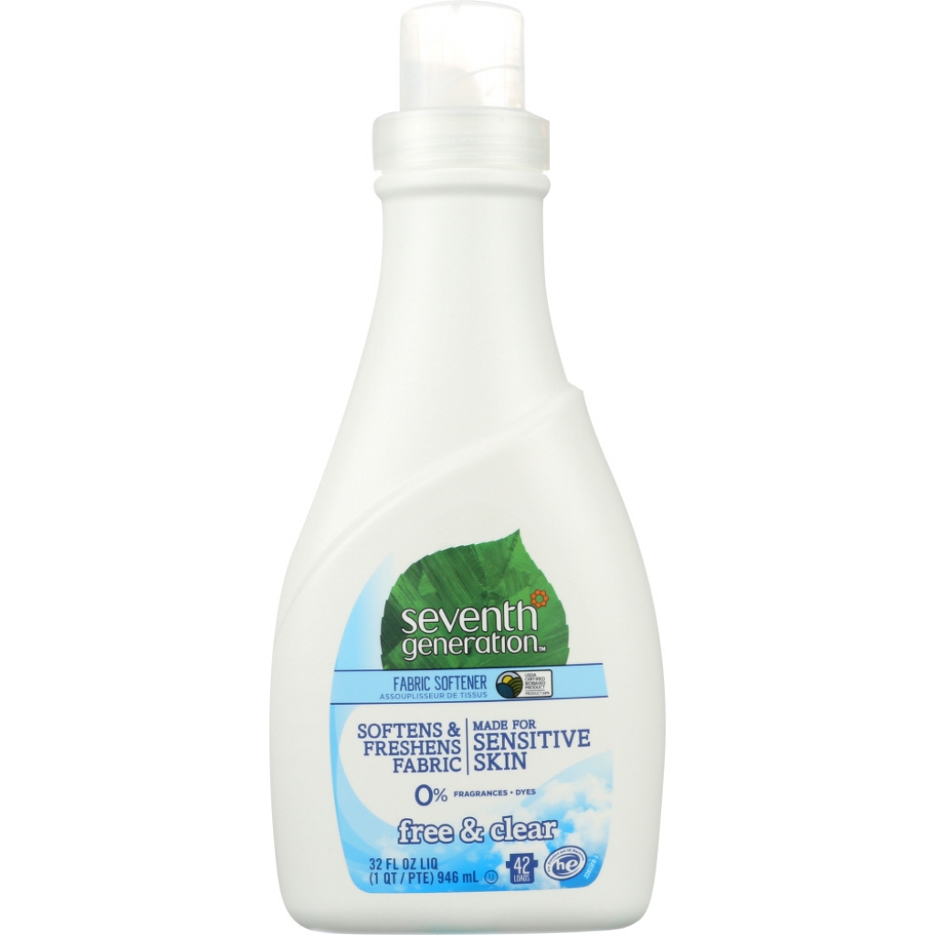 Natural Free & Clear Fabric Softener - 32 oz