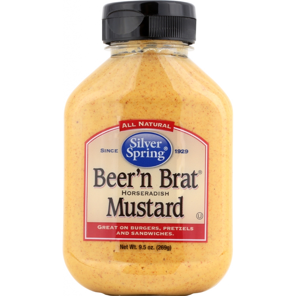 Beer 'n Brat Mustard, 9.5 Oz