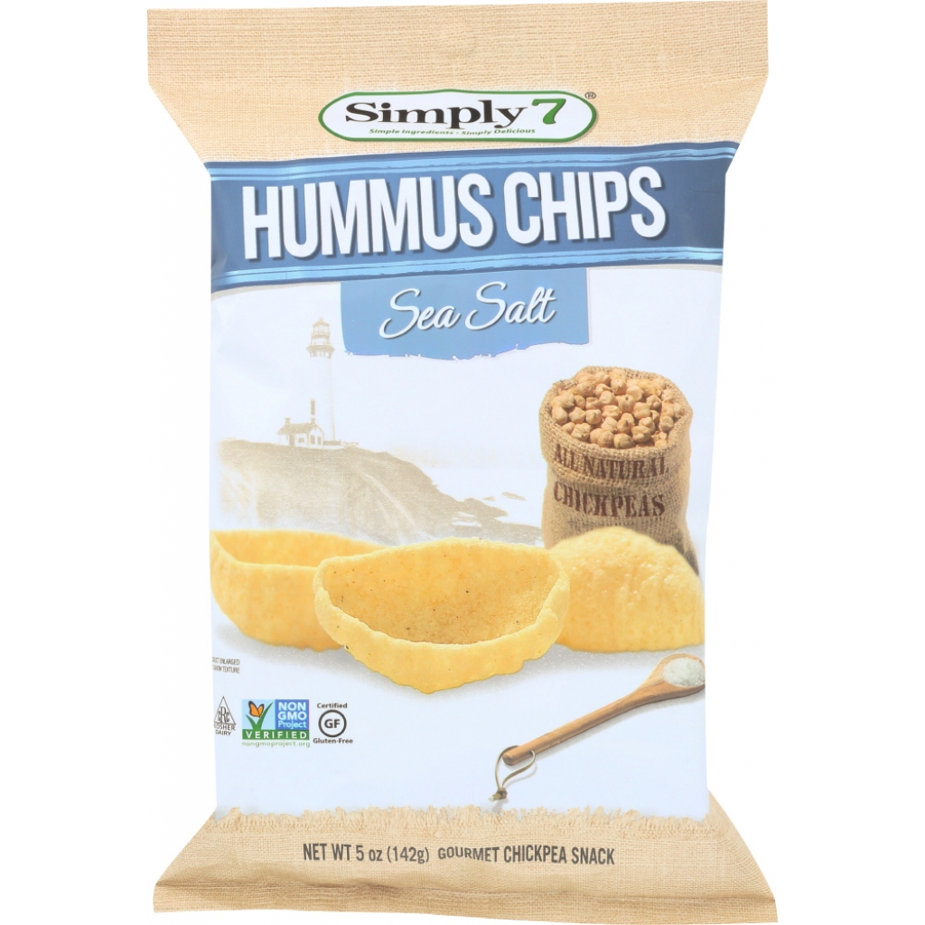 Sea Salt Hummus Chips, 5 oz