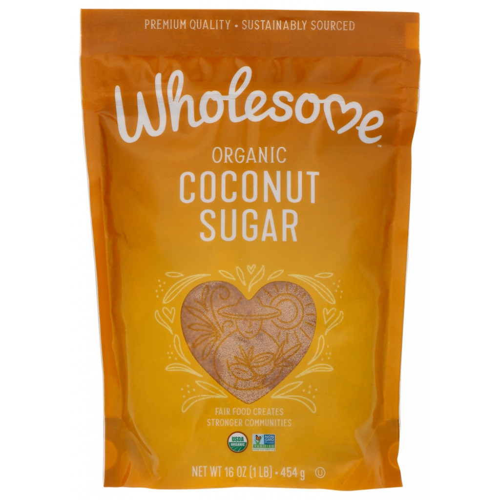 Organic Coconut Palm Sugar, 16 oz