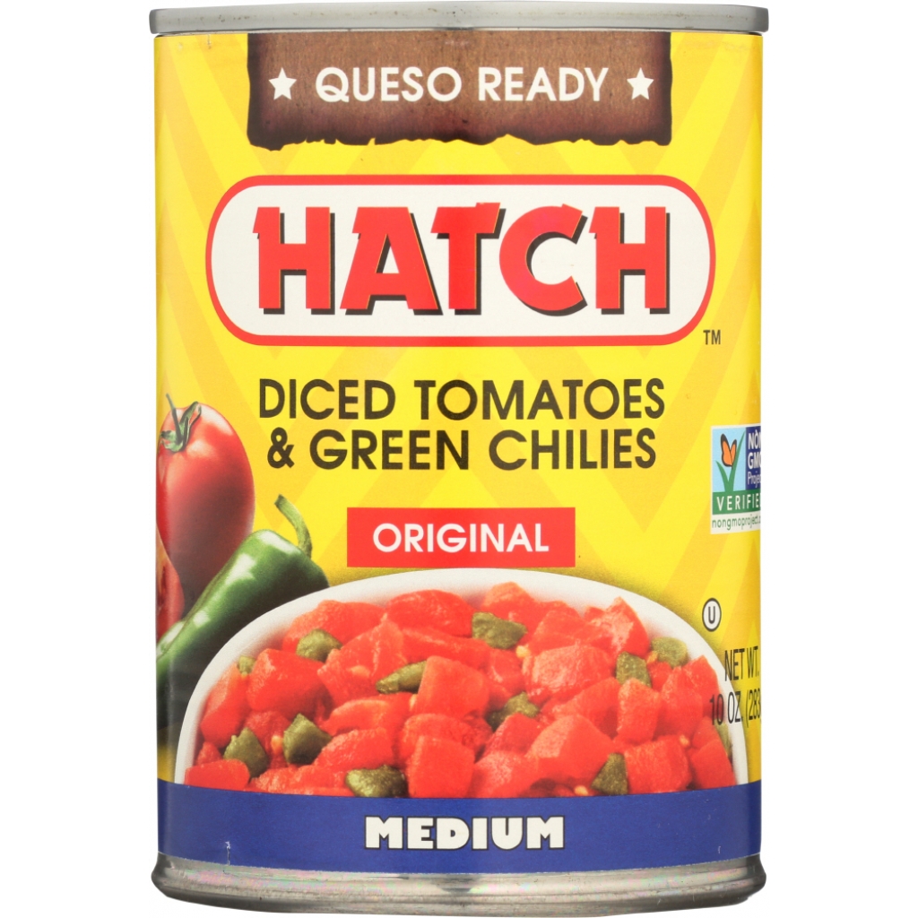 Diced Tomatoes & Green Chilies, Original Medium, 10 oz