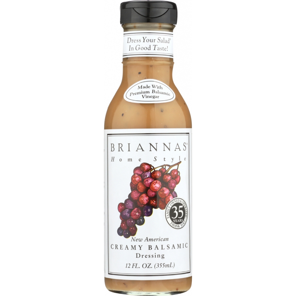 New American Creamy Balsamic Vinaigrette Dressing - 12 oz