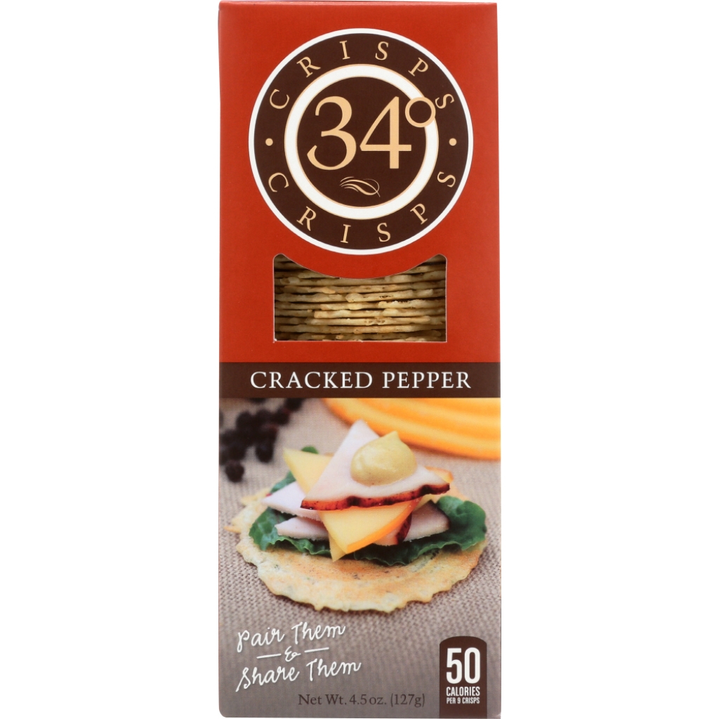 Cracked Pepper Crispbread (4.5 oz)