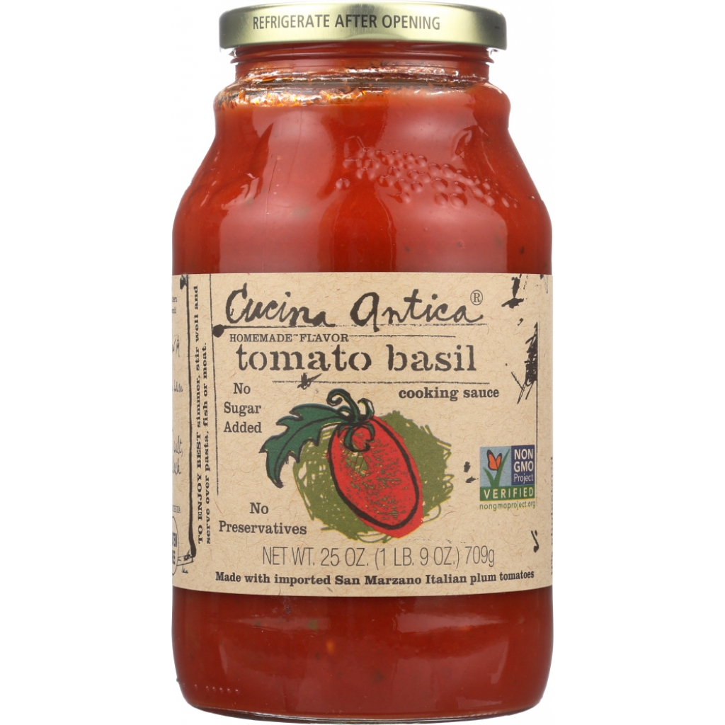 Chef-Approved Tomato Basil Sauce - 25 oz