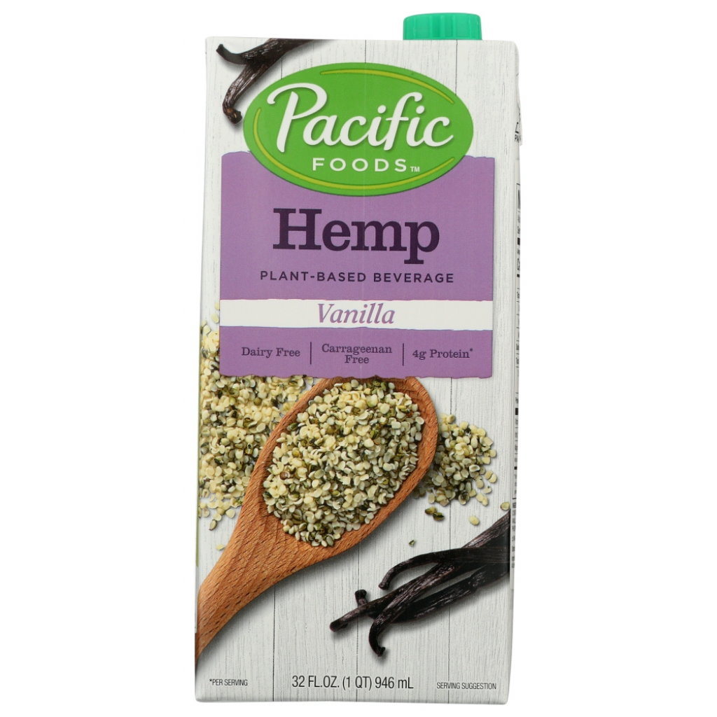 Vanilla Hemp Milk - 32 oz