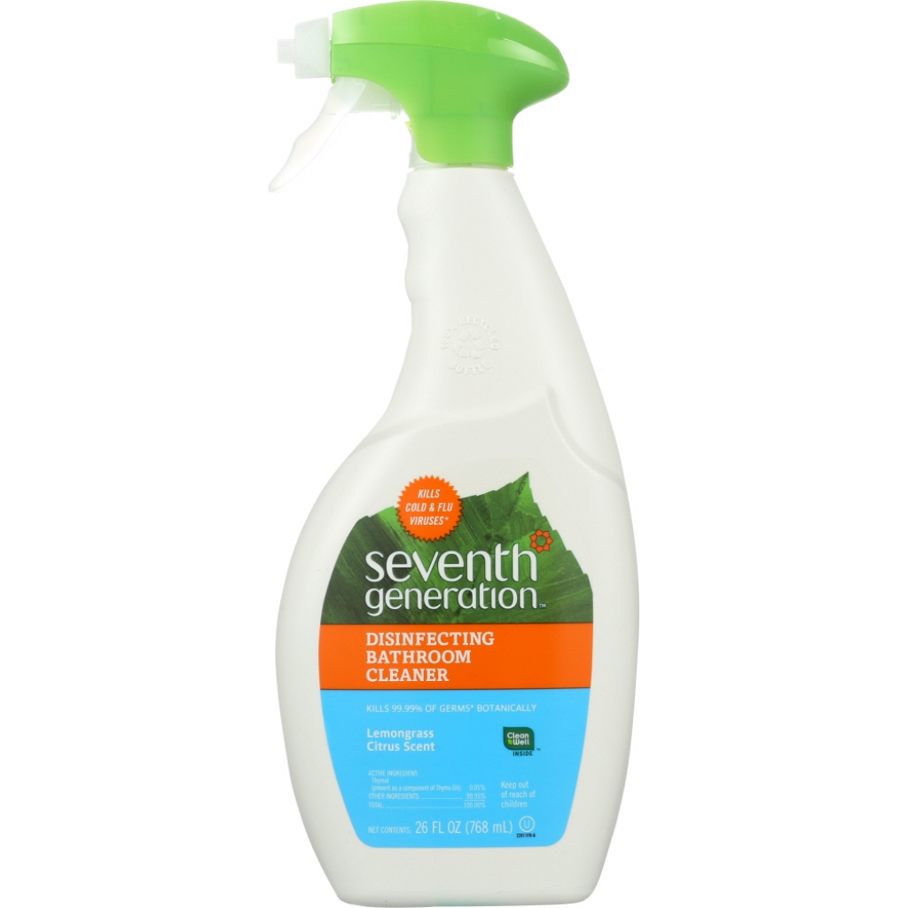 Lemongrass Citrus Disinfecting Bathroom Cleaner