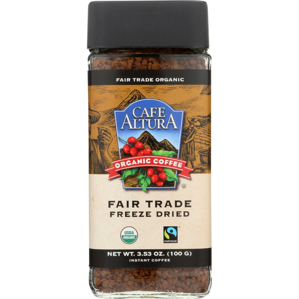 Organic Freeze Dried Instant Coffee - 3.5 oz