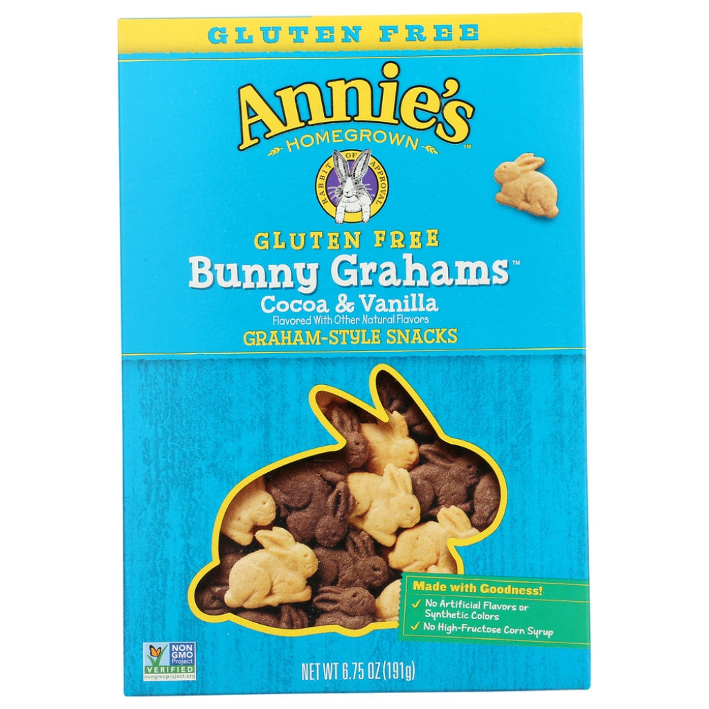 Gluten Free Cocoa & Vanilla Bunny Cookies - 6.75 oz