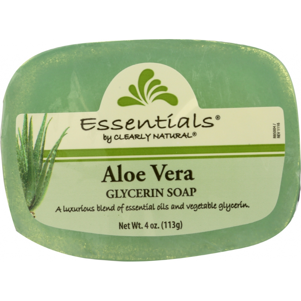 Premium Aloe Vera Natural Glycerin Soap - 4 oz