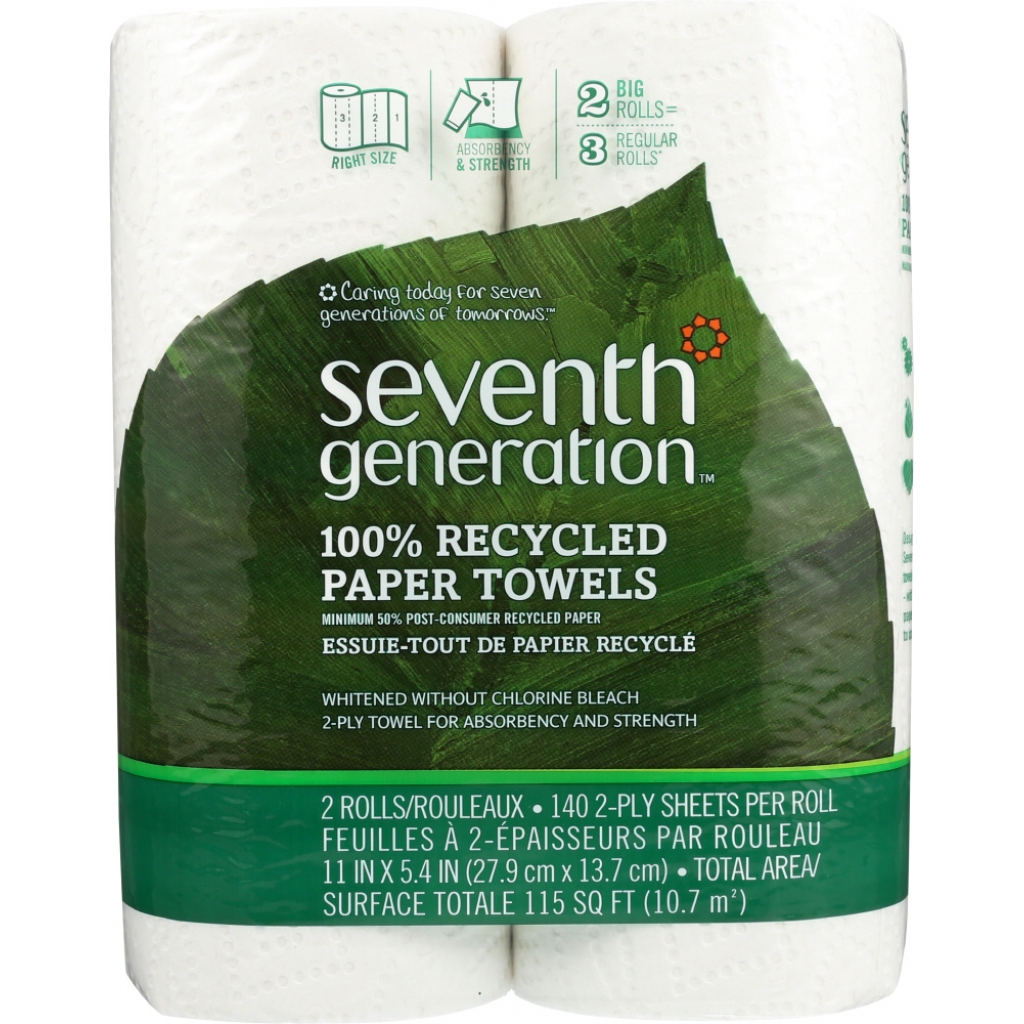 100% Recycled Paper Towels