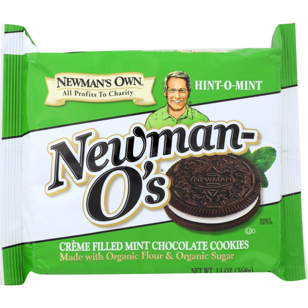 Newman O's Cookies Mint Crème, 13 oz