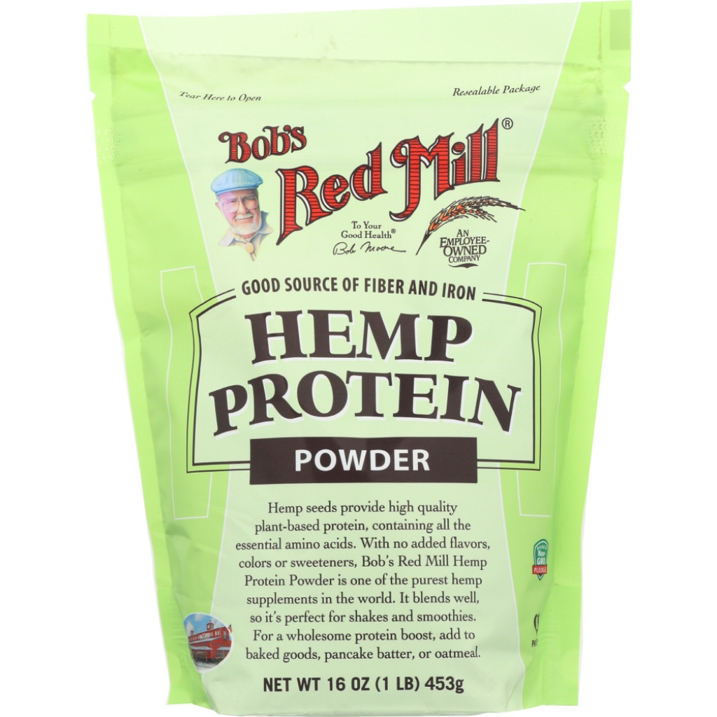 Hemp Protein Powder - 16 oz (Note: Not Gluten-Free)